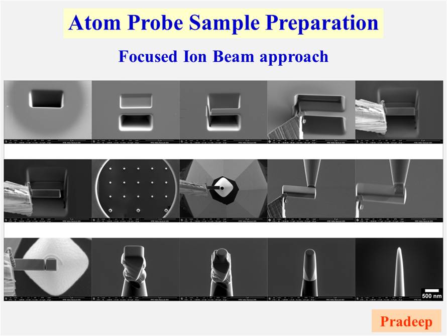Atom probe sample preparation